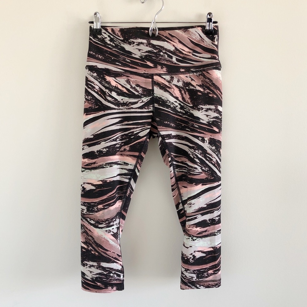 Lululemon High Rise Wunder Under Crop Tight 8